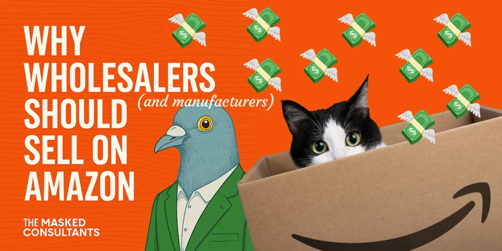 Graph showing Amazon seller growth in 2023” “Manufacturer launching product on Amazon marketplace